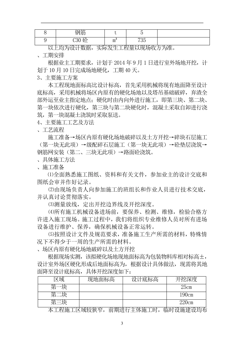 室外场地硬化施工方案_第3页