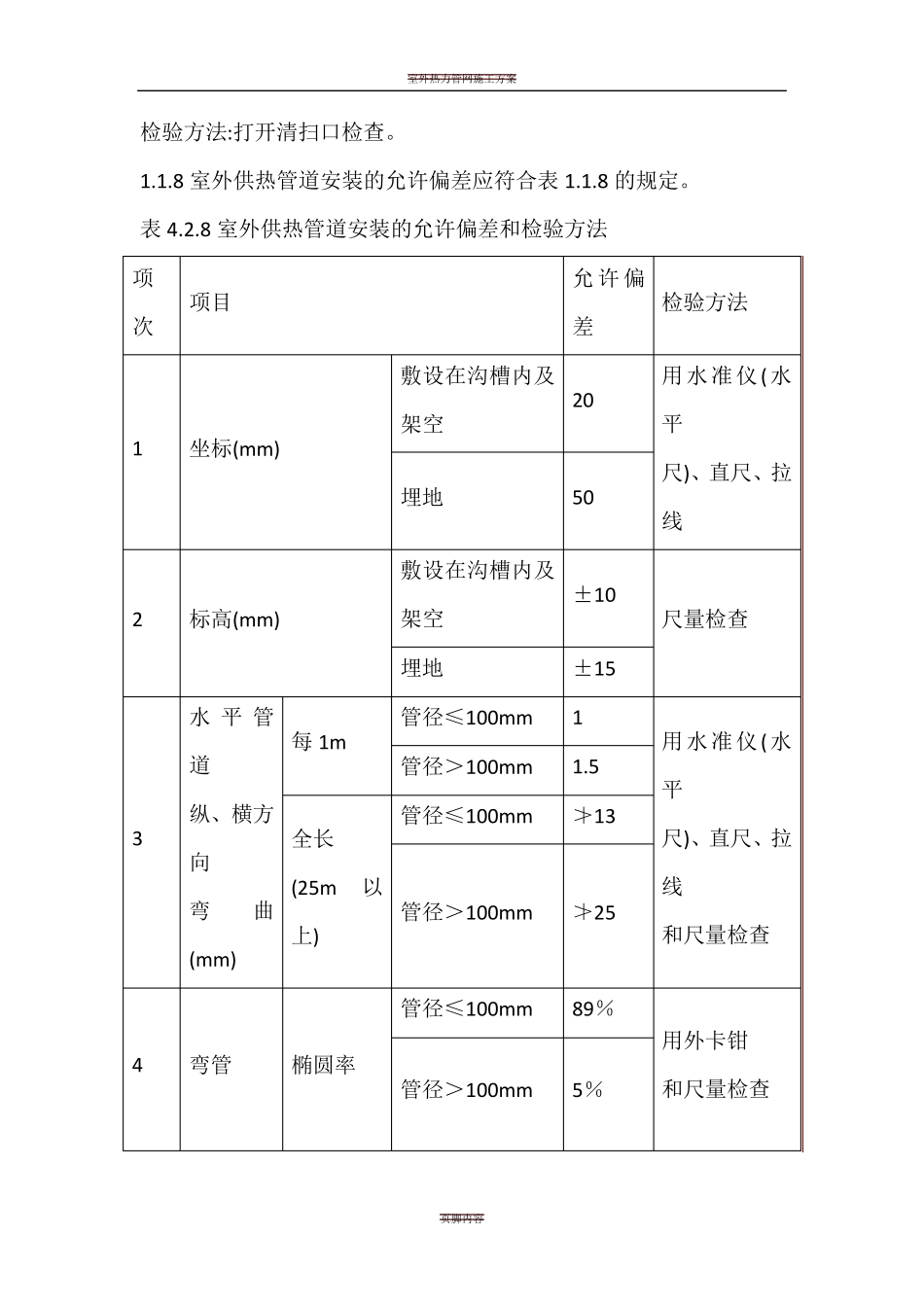室外热力管道改造施工方案_第3页
