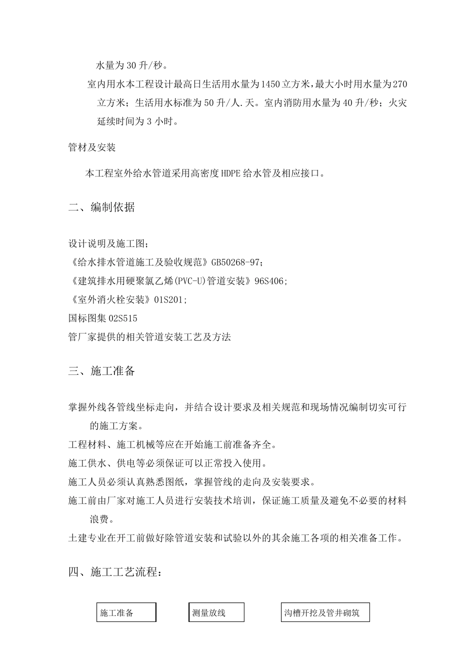 室外给水管道安装施工方案_第2页