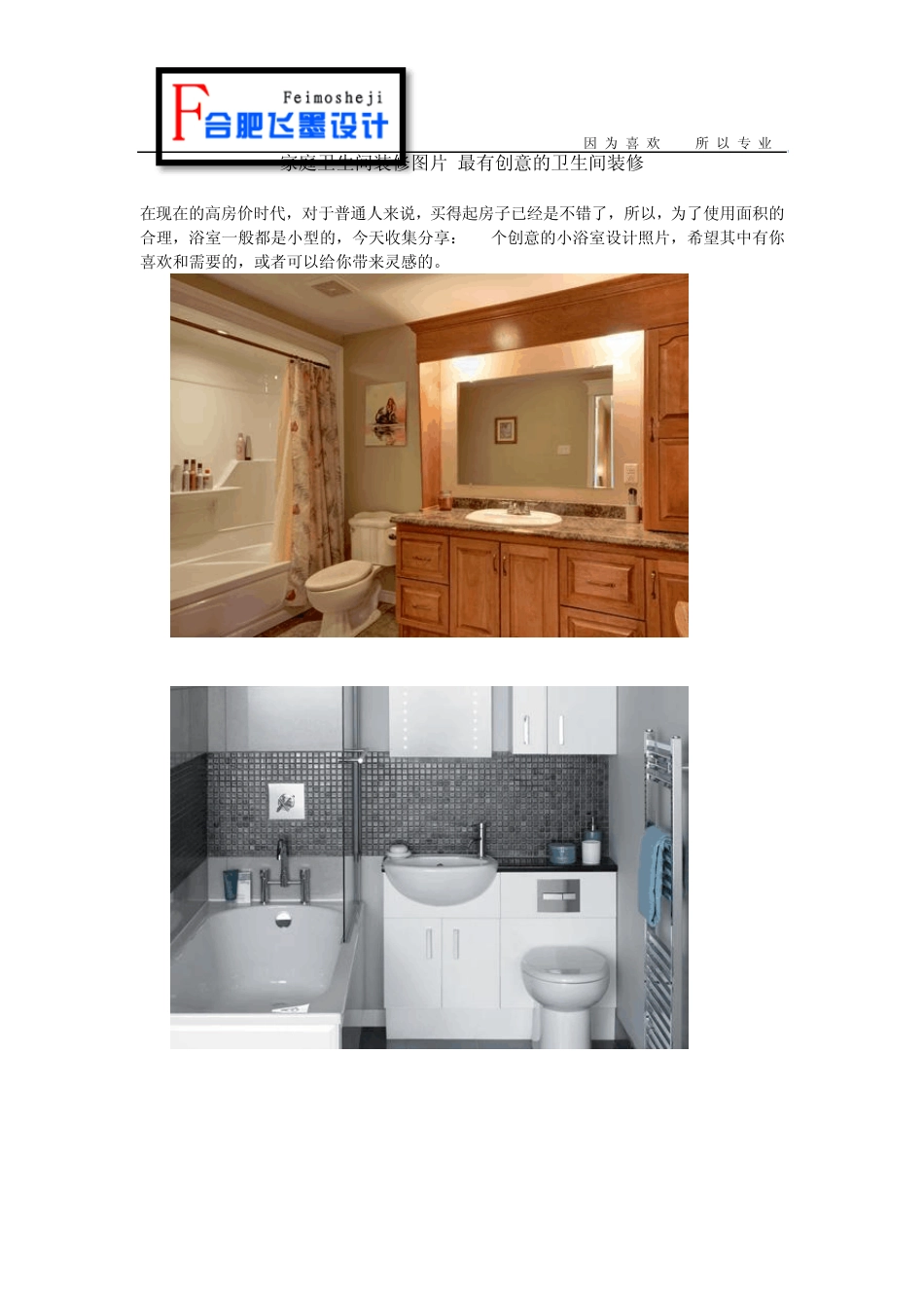 家庭卫生间装修图片最有创意的卫生间装修_第1页