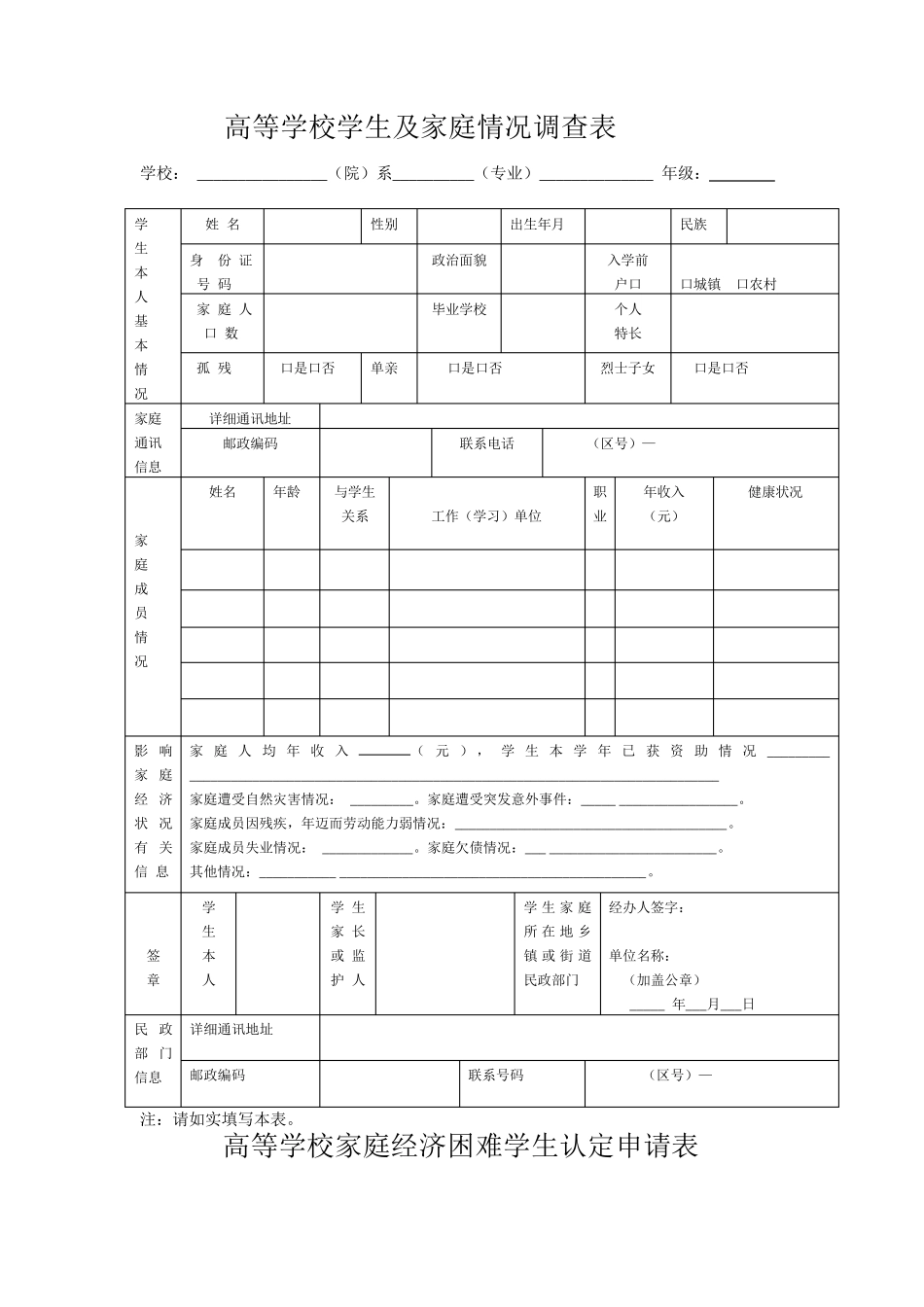 家庭经济情况调查表_第2页