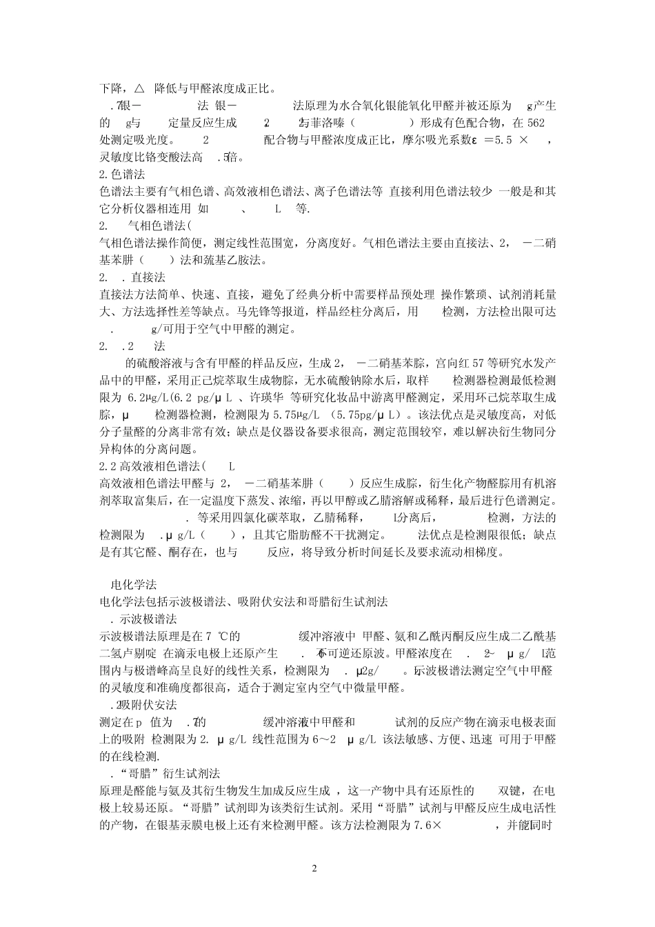 家庭装修中甲醛的测定方法_第2页