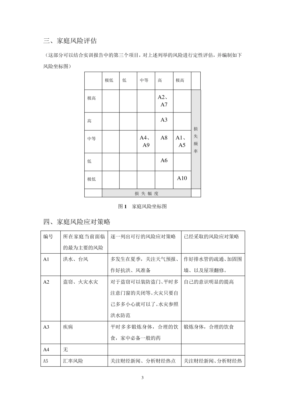 家庭风险管理报告_第3页