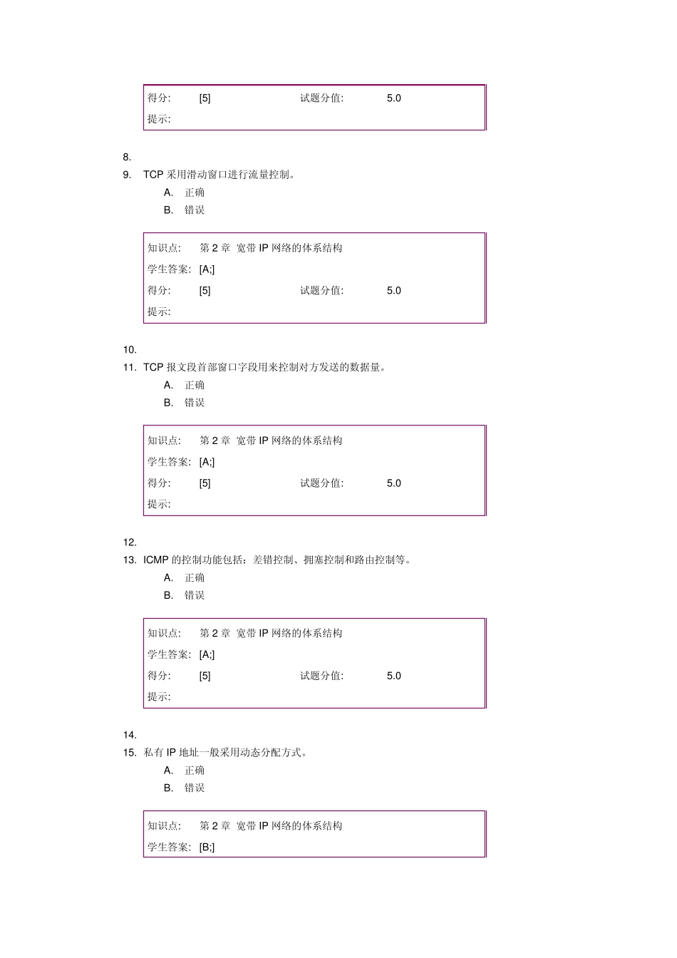 宽带IP网络阶段作业一_第2页