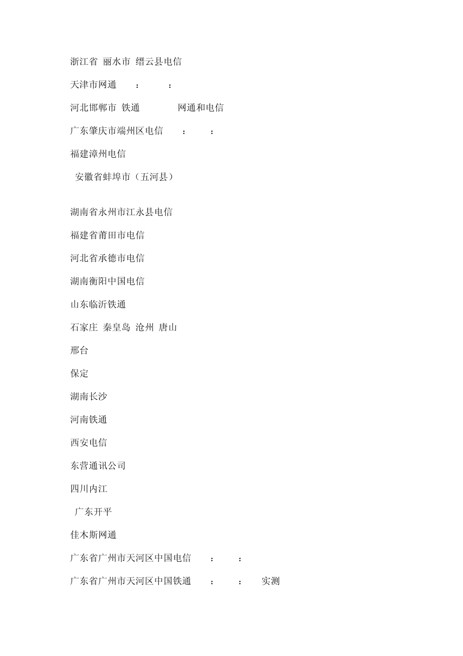 宽带路由资料(全国主要VPIVCIamp;DNS值列表)_第2页