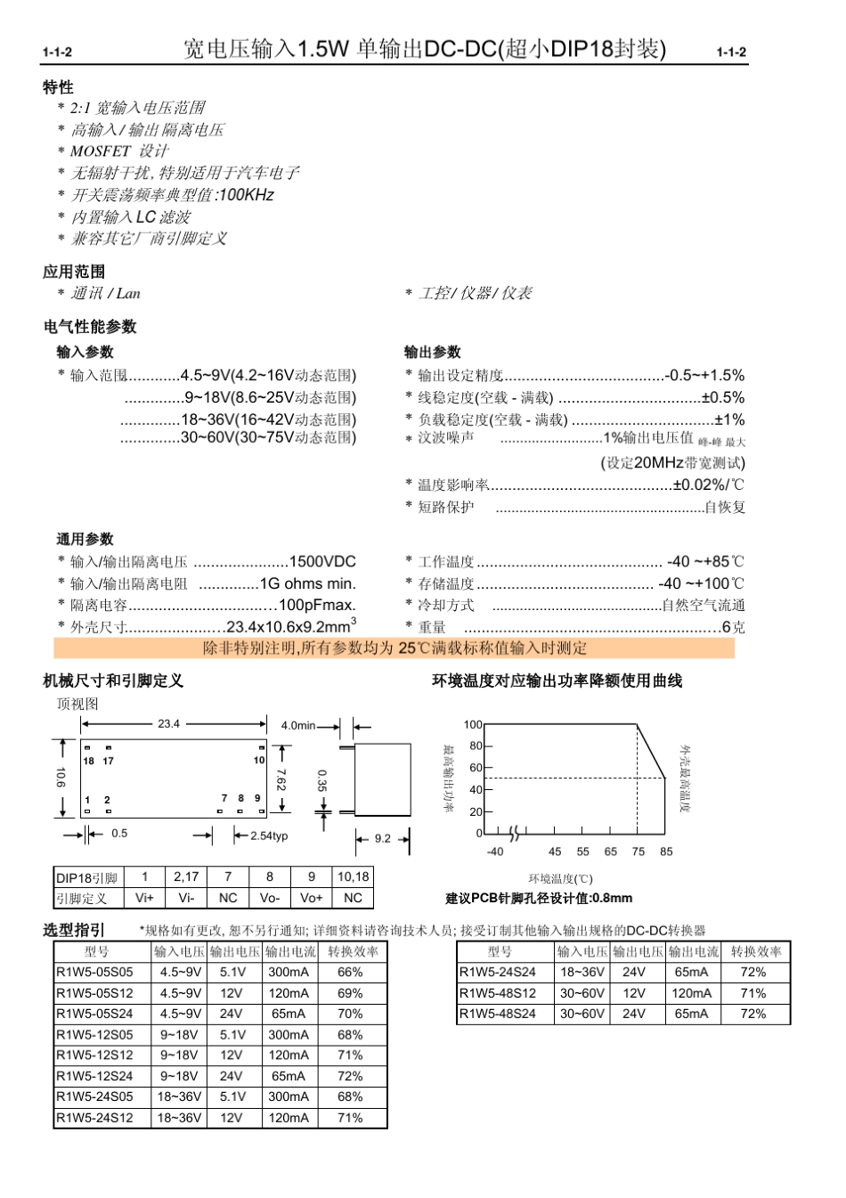 宽电压输入隔离DCDC_第3页