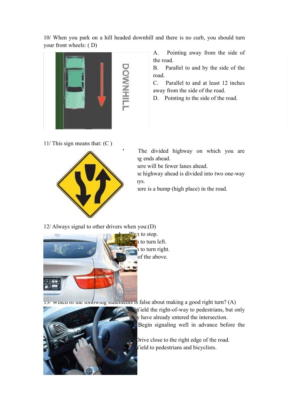 密歇根驾照笔试150题_第3页