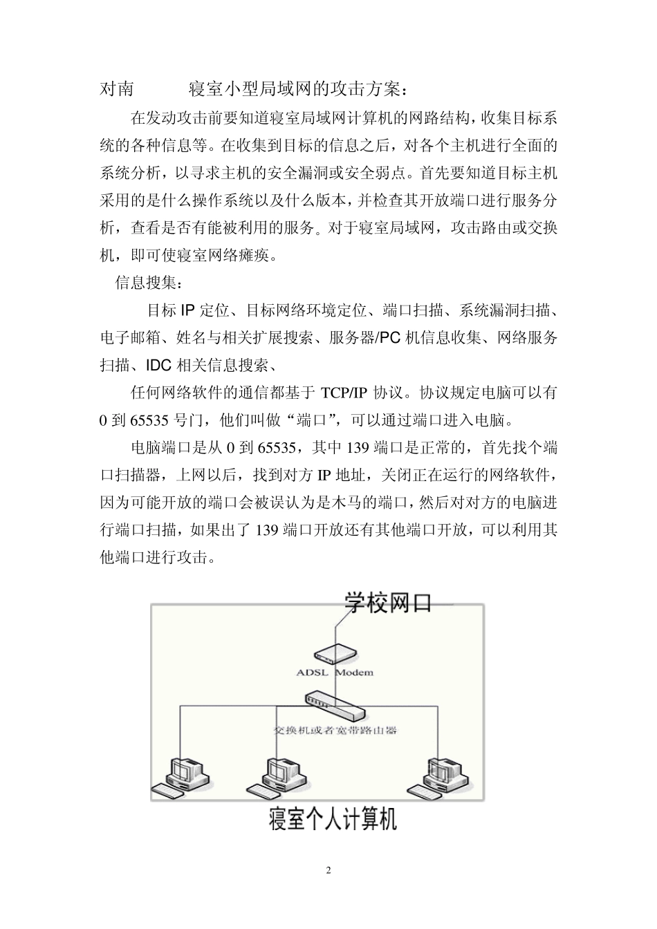 寝室小型局域网攻击方案_第2页