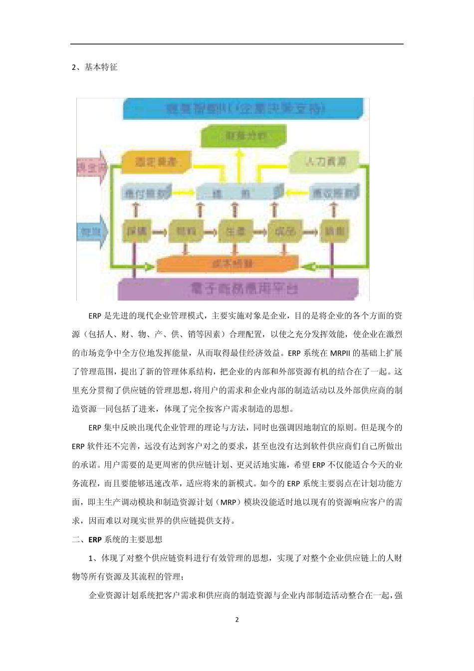 对于ERP的分析_第2页