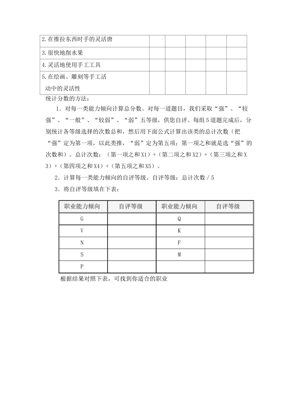 职业能力倾向结果测试_第3页