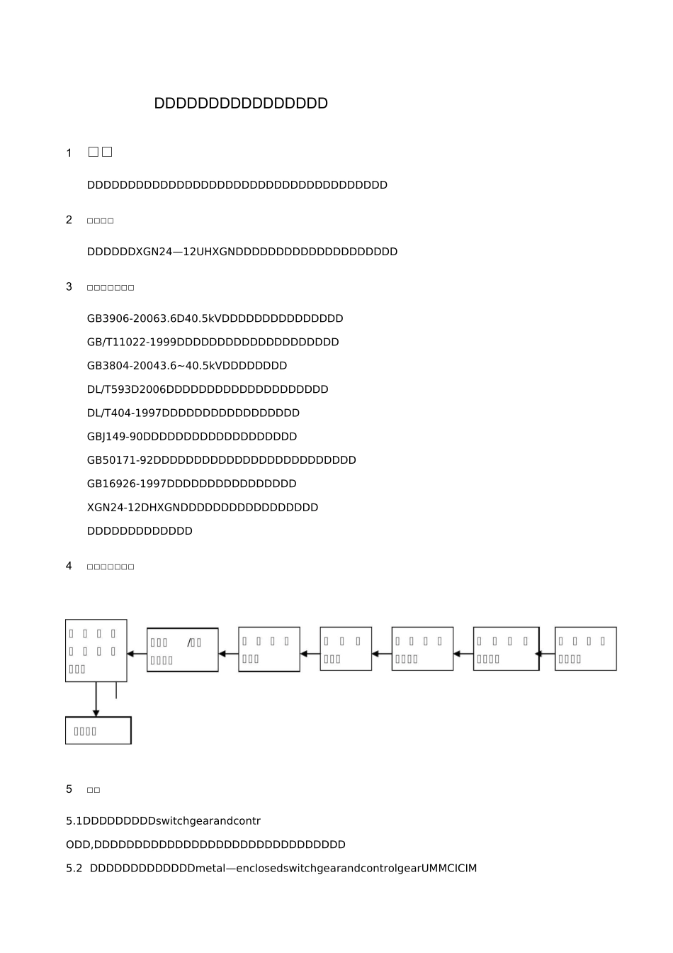 高压环网柜系列产品试验规程_第1页