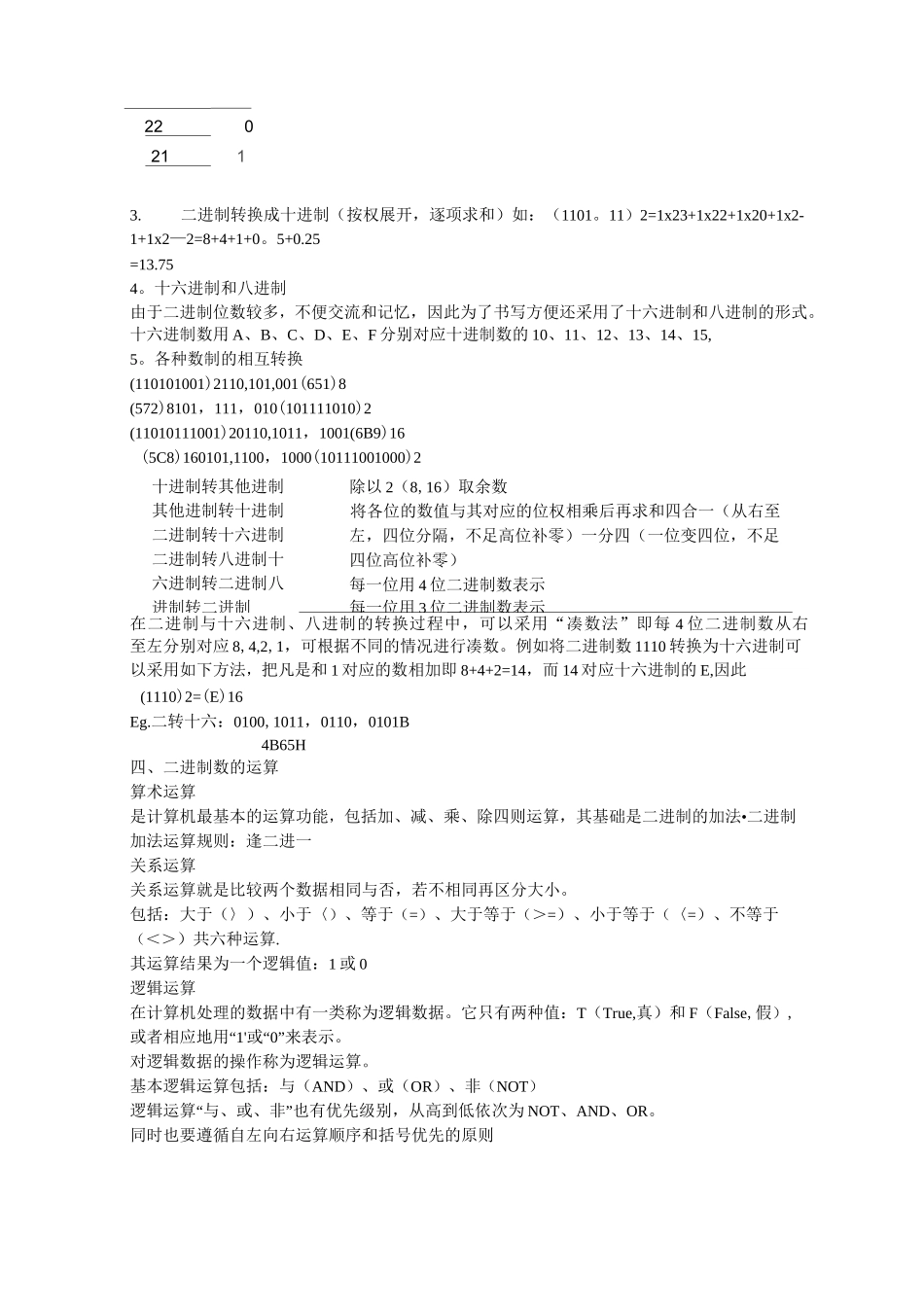 上海高一信息科技基本知识点整理_第2页