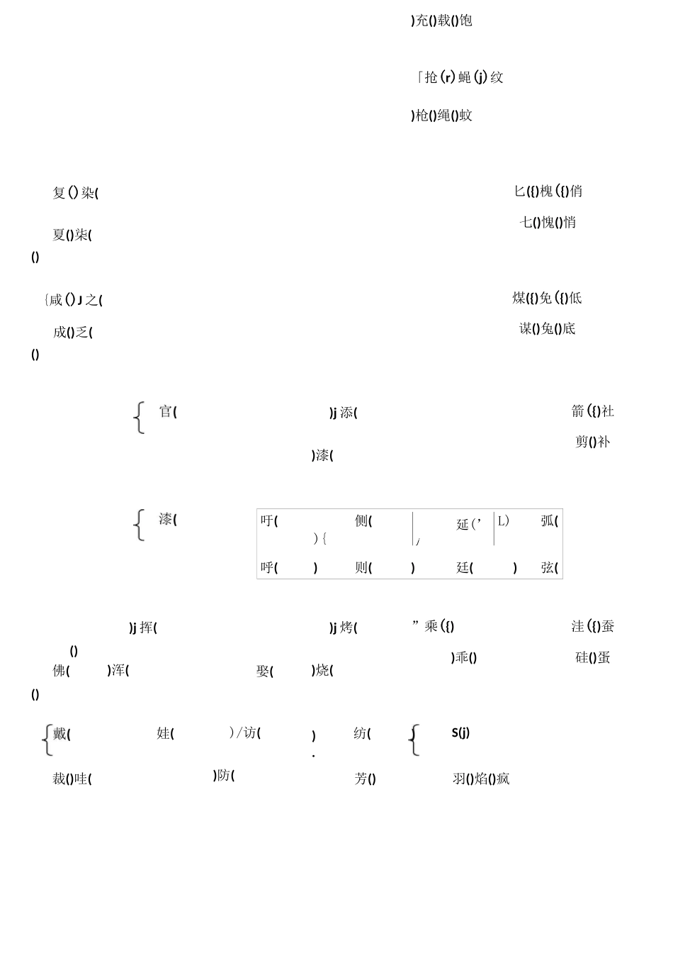 形近字、同音字、多音字_第2页