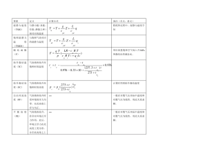 对流参数计算公式及说明