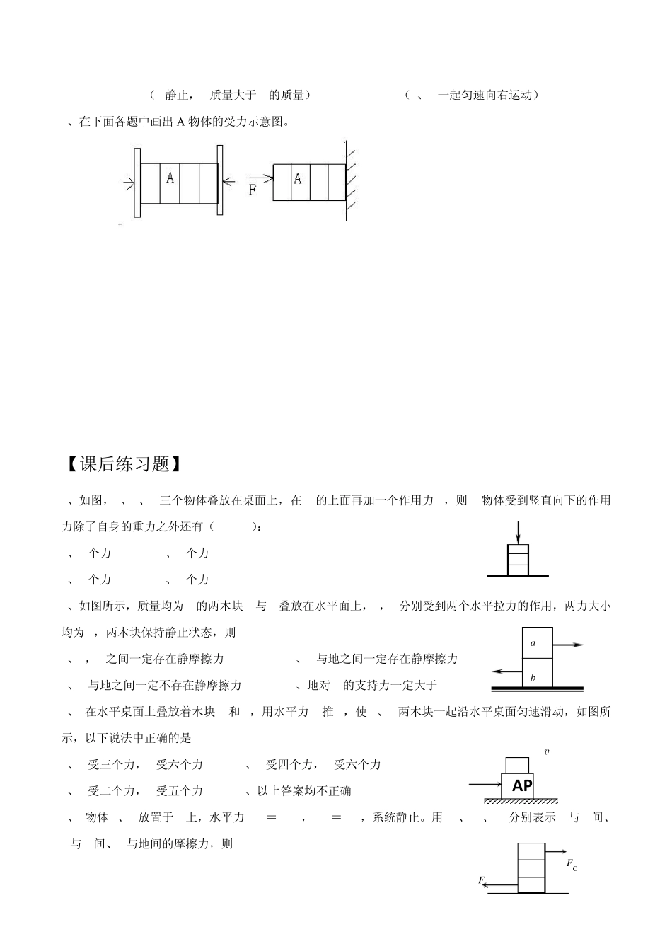 对物体进行受力分析_第3页