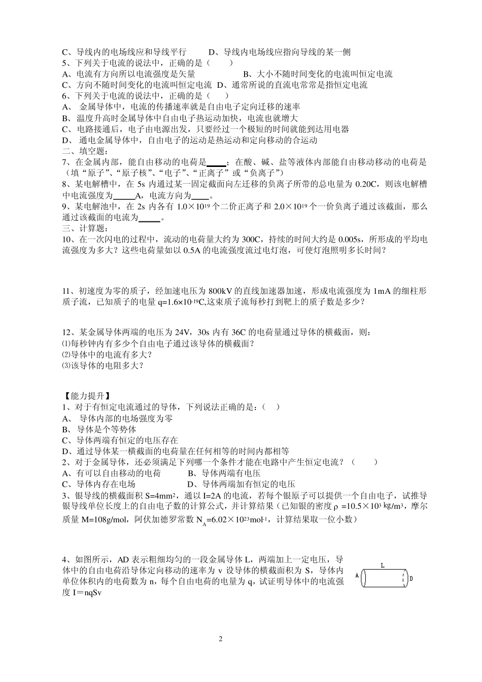 导体中的电场和电流_第2页