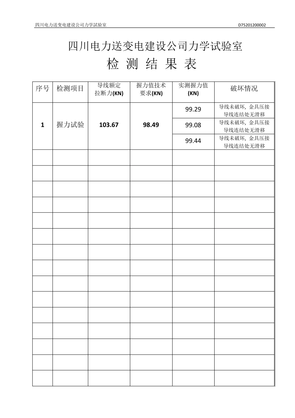 导地线握力质量检测报告_第3页