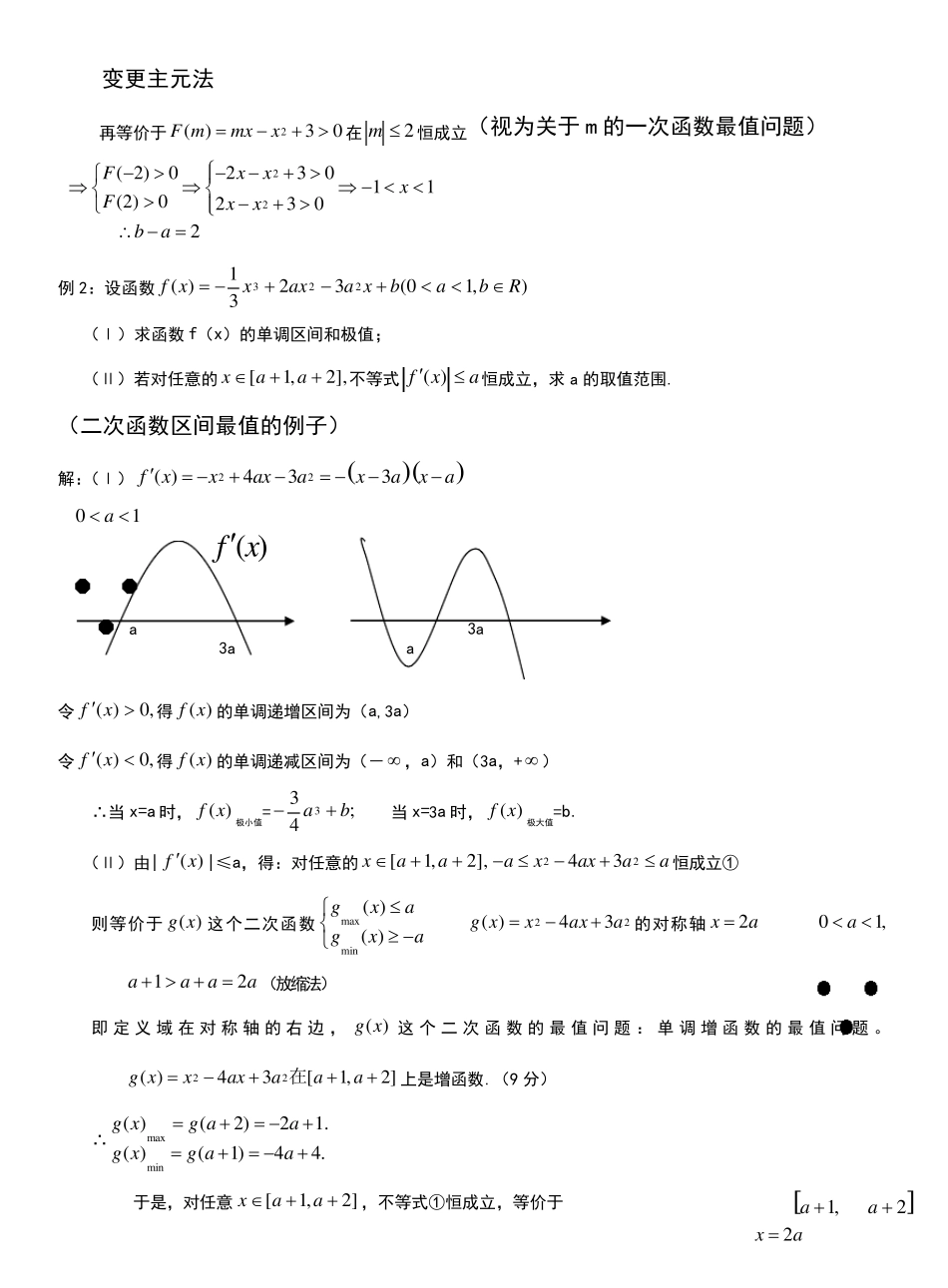 导数各类题型方法总结(绝对经典)_第3页