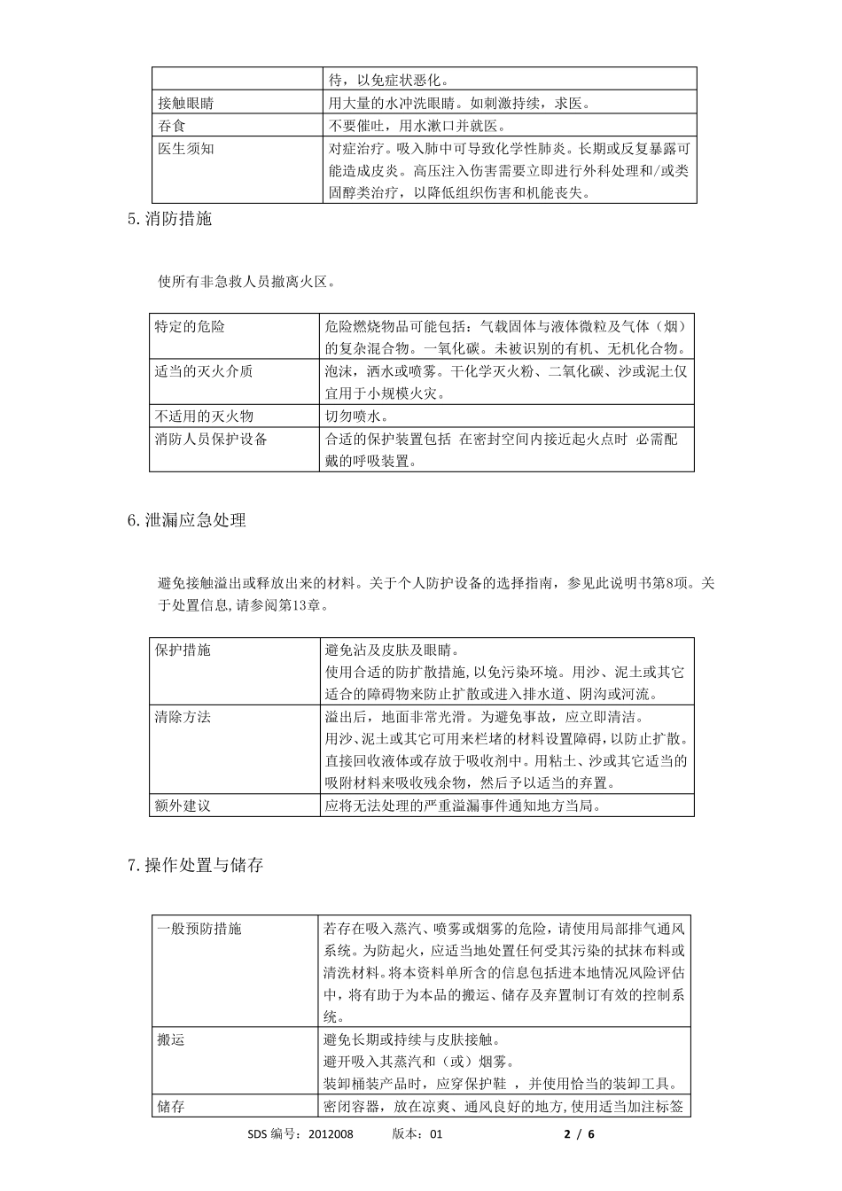 导热油全版MSDS_第2页