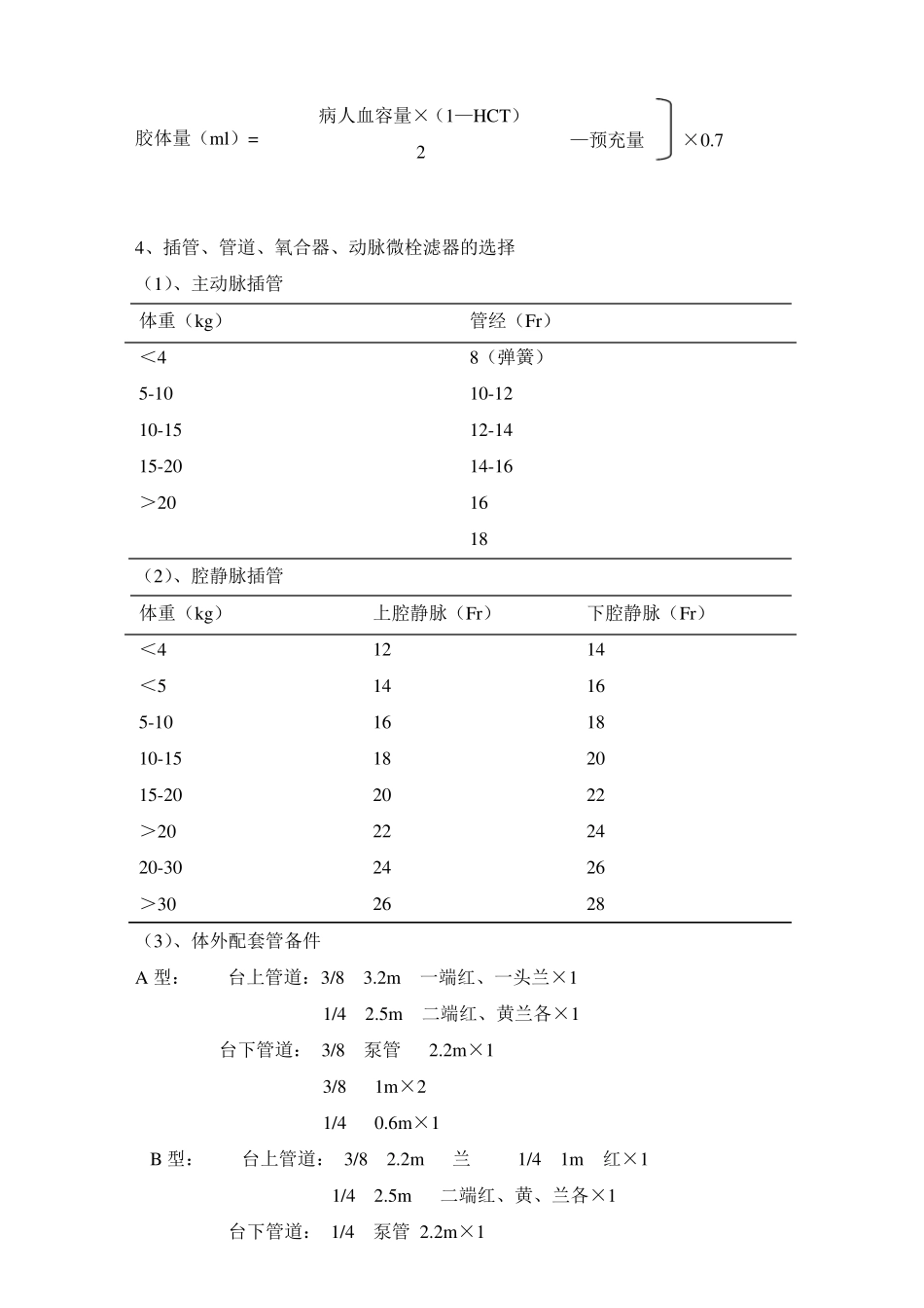小儿体外循环常用公式和配方_第2页