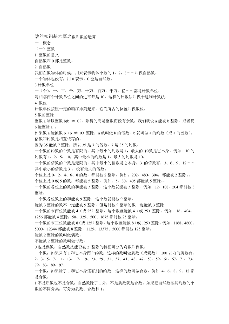 小升初数学复习计划及试题_第2页