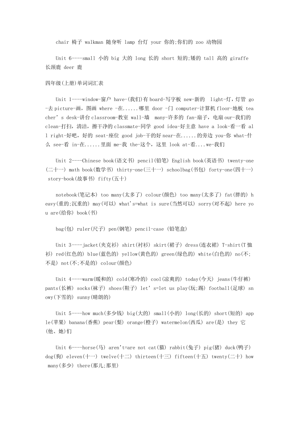 小升初英语词汇表(小升初必备)_第2页