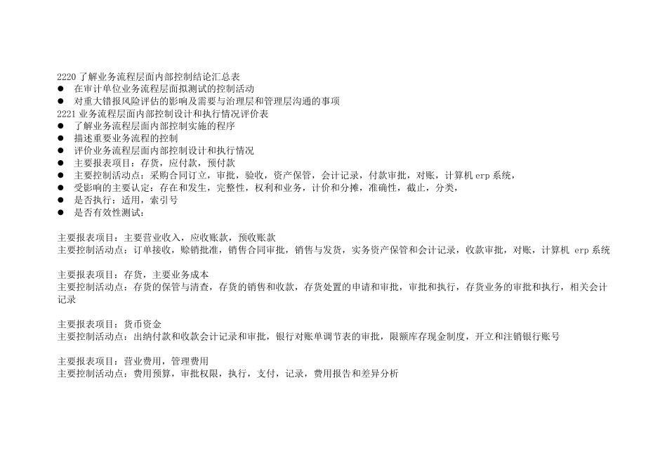 小型企业财务报表审计工作底稿编制指南_第2页