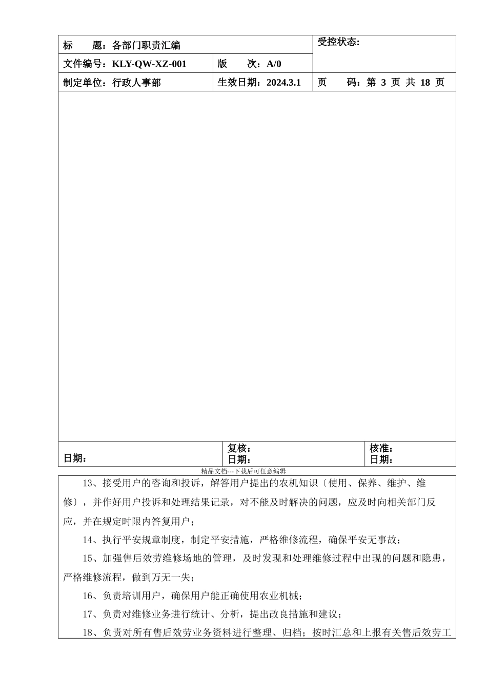 001各部门职责汇编_第3页