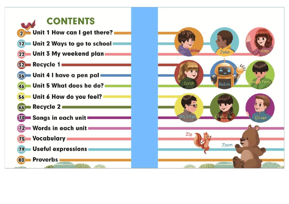 小学人教版英语六年级上册电子课本英语六年级上册主句书本_第1页