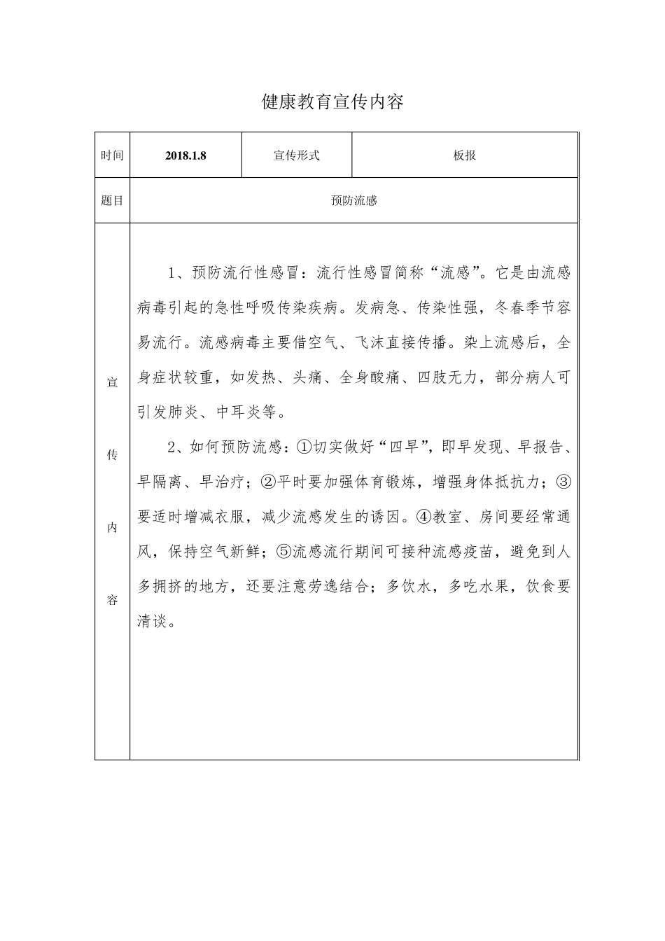 小学健康教育宣传内容_第1页