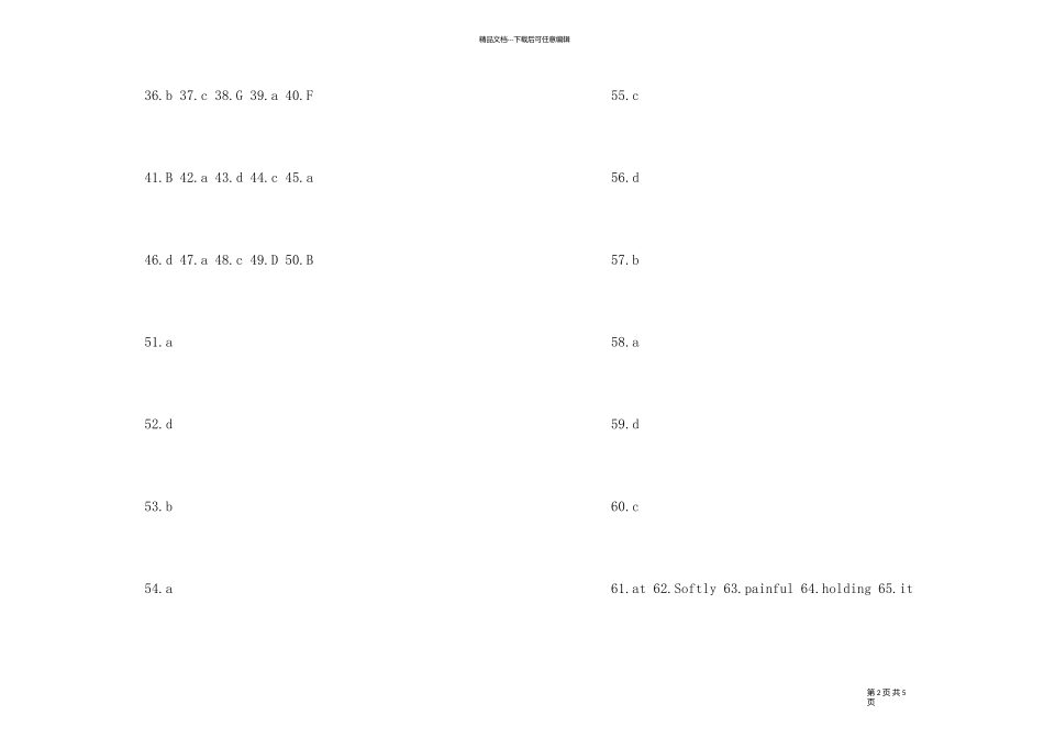 14辽宁高考英语答案_第2页
