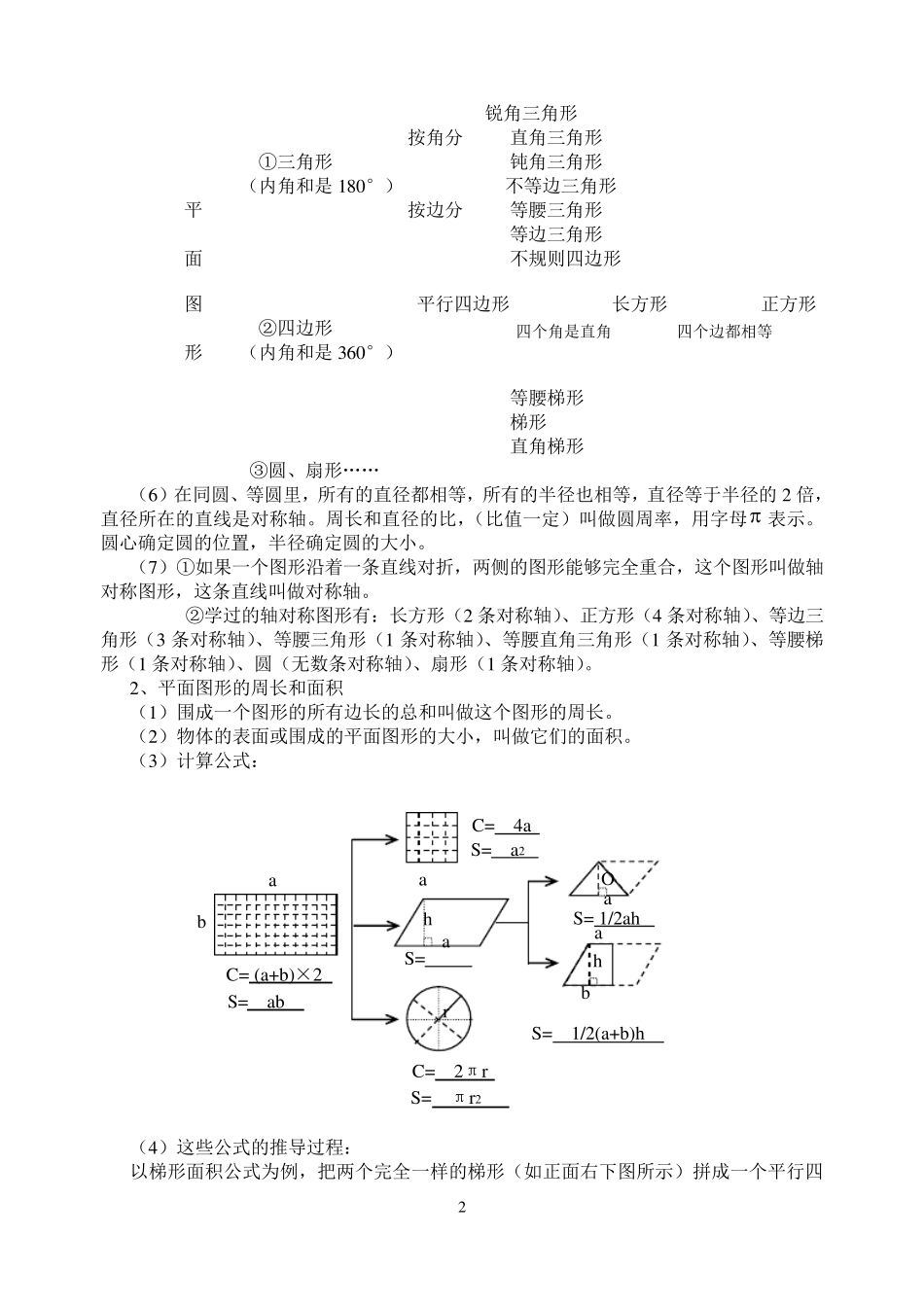 小学初中数学衔接暑假专题初一几何初步知识_第2页