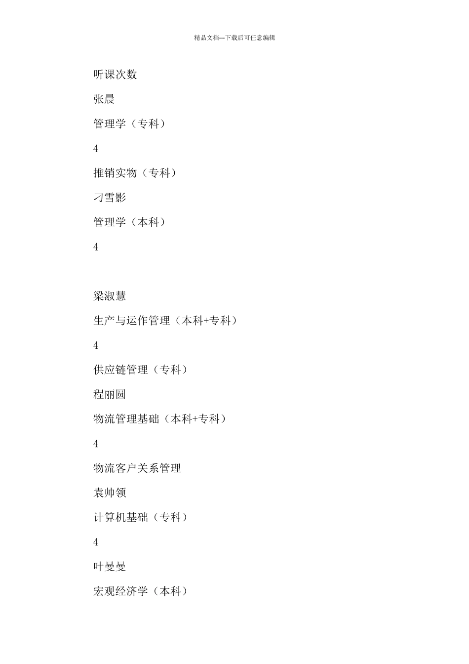 2024—2024学年第一学期物流管理教研室期中教学检查工作总结_第2页