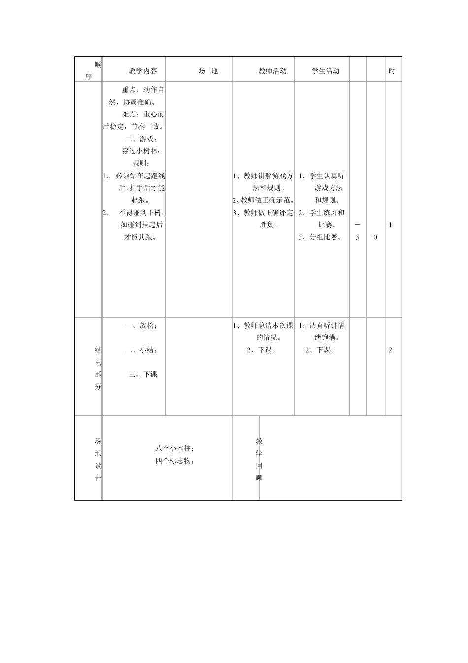 小学广播操教案_第2页