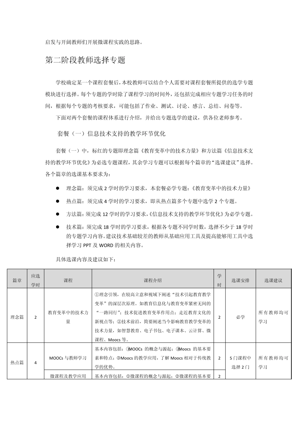小学教师远程研修选课指南_第2页