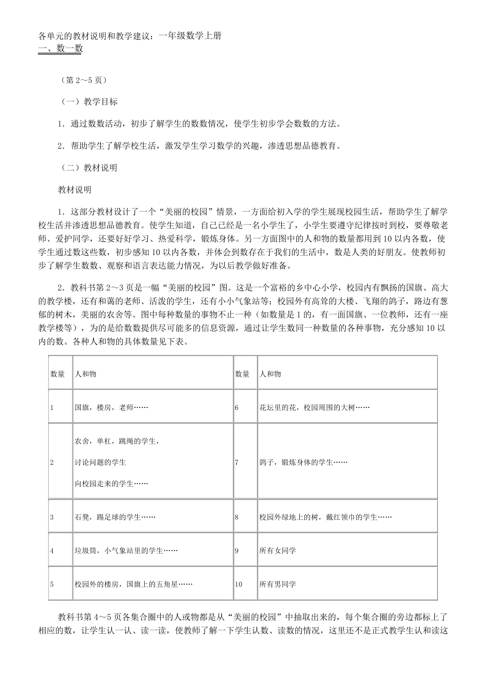 小学数学一年级上册教师用书_第1页