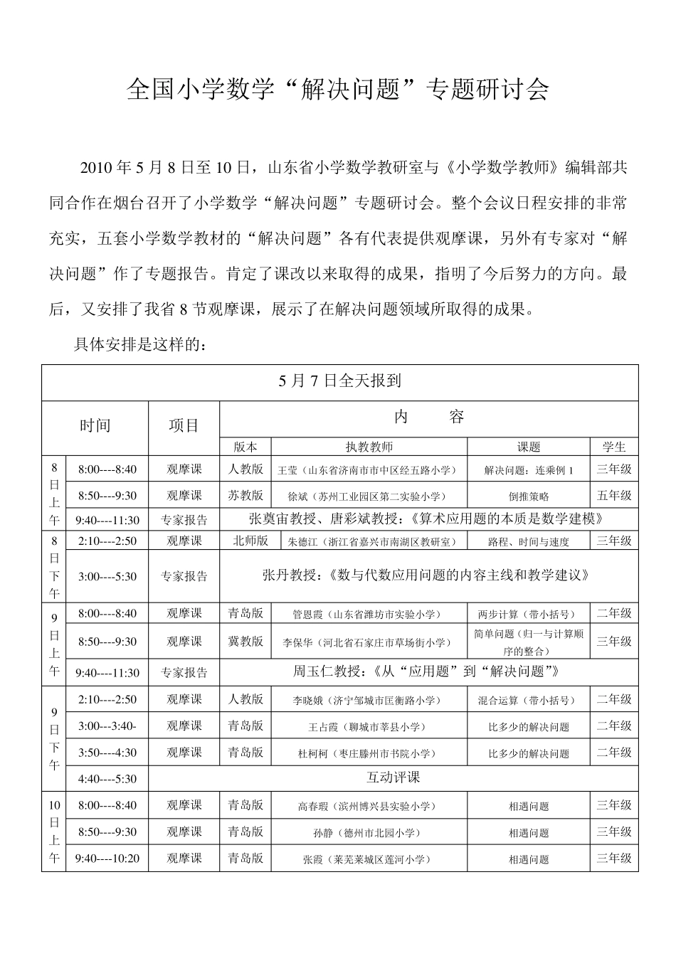 小学数学专题研讨_第1页