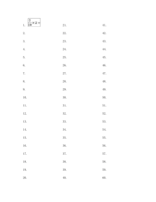 小学数学六年级分数乘法口算题800道