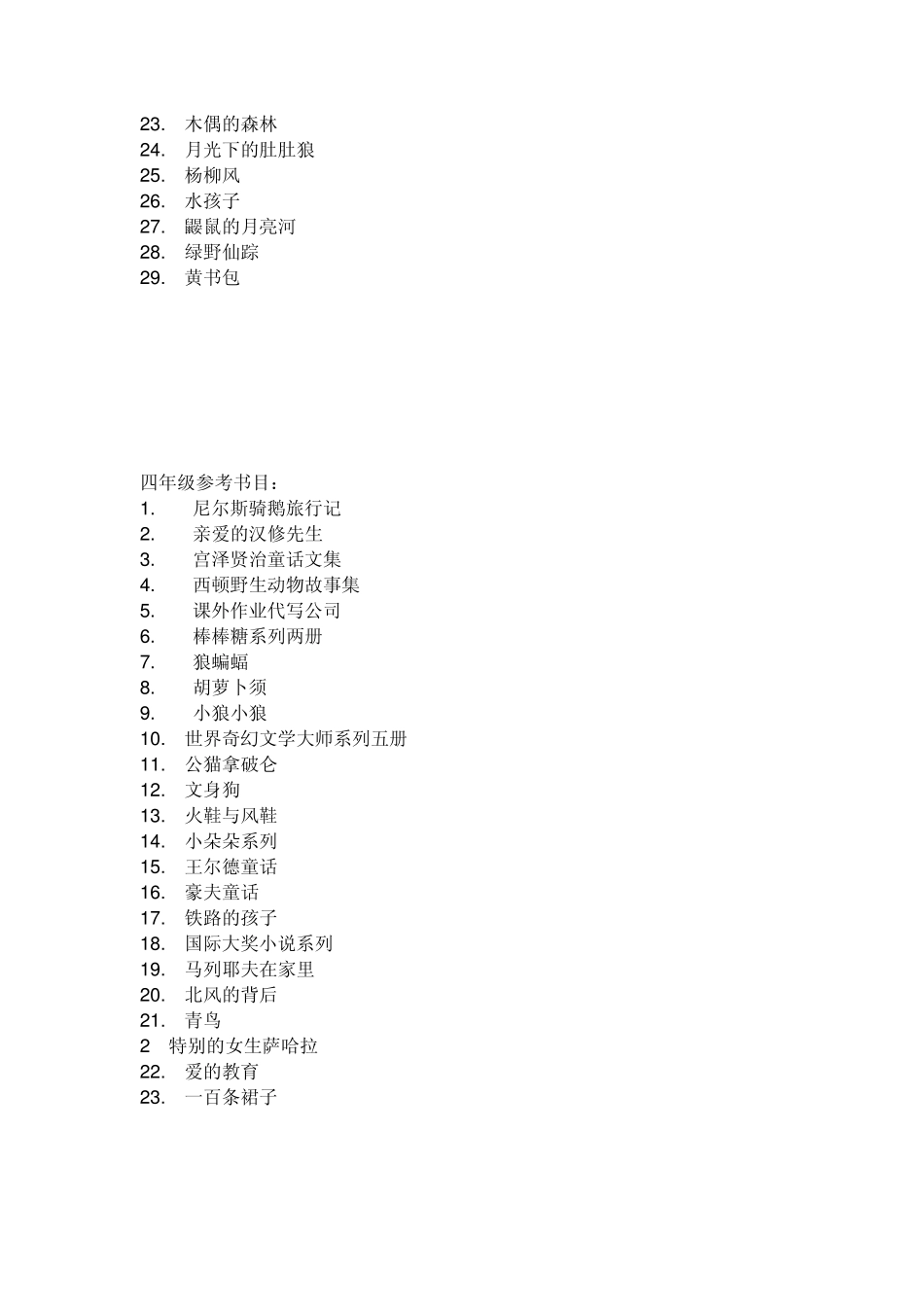 小学生分级读物推荐_第3页