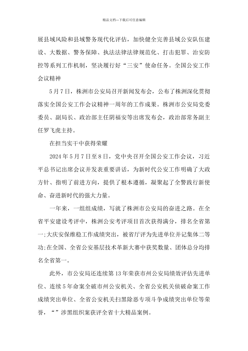 2024全国公安工作会议精神_第3页