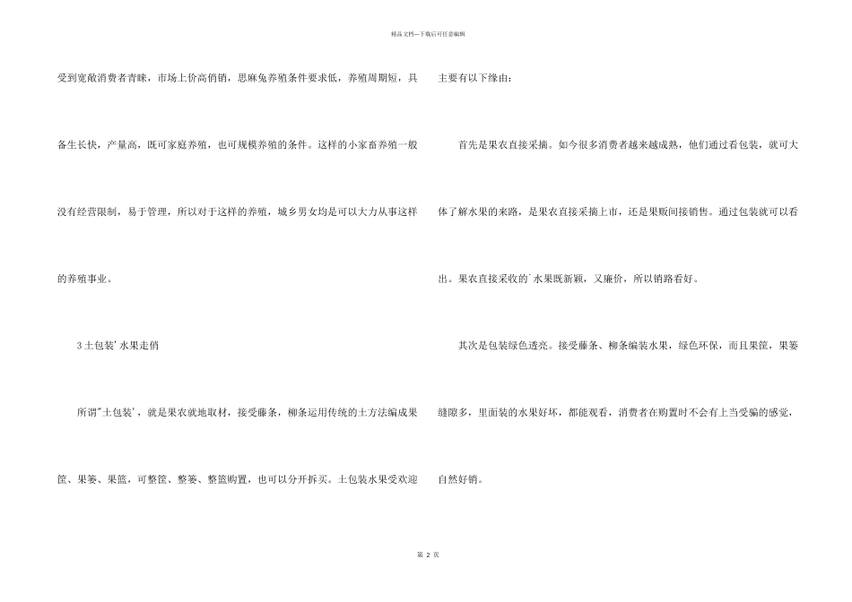 2024农村创业项目_第2页