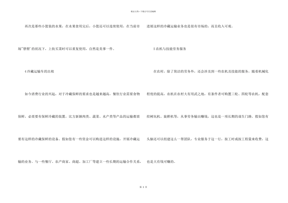 2024农村创业项目_第3页