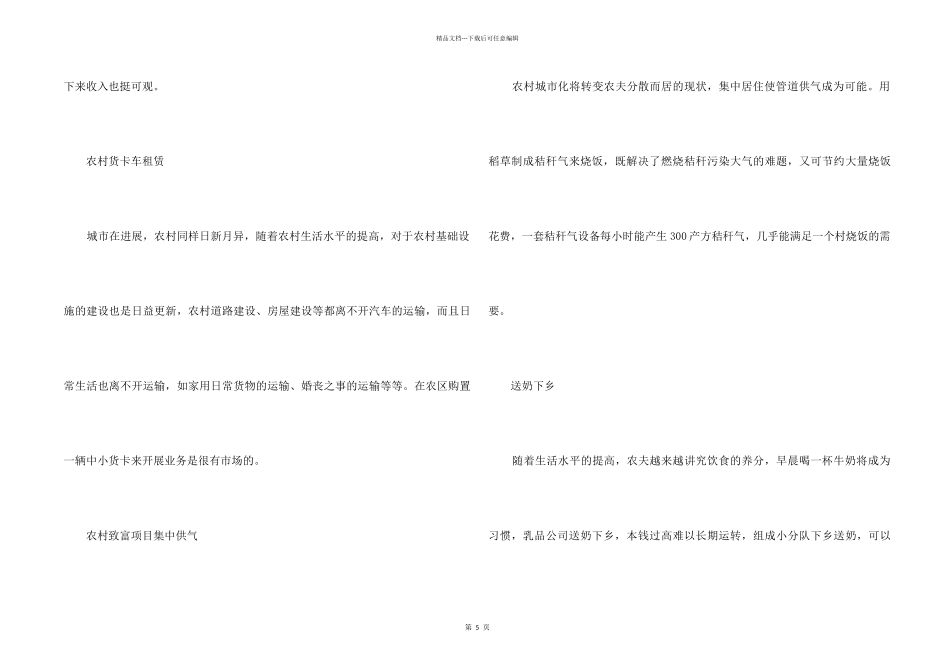 2024农村冷门赚钱的生意_第2页