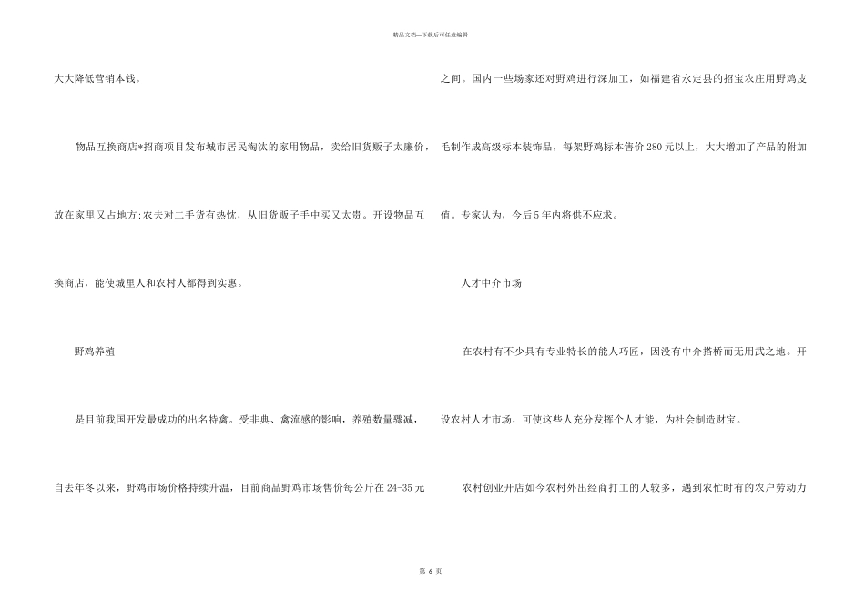 2024农村冷门赚钱的生意_第3页