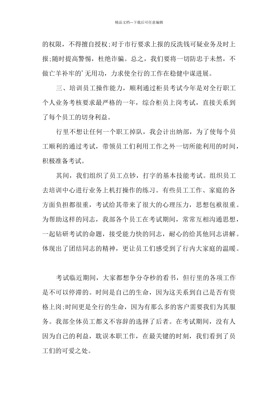 2024出纳简短年终工作总结_第2页