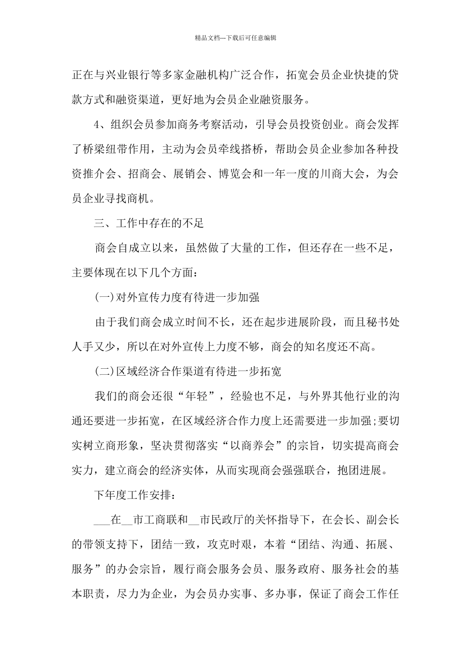 2024商会年终工作总结_第2页