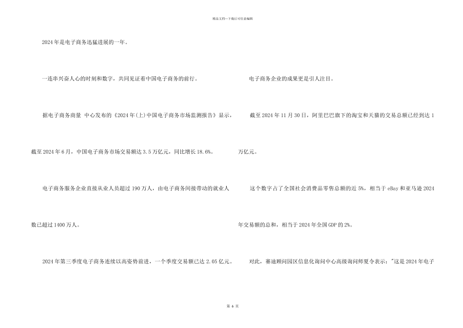 2024商务总结汇报模板_第2页
