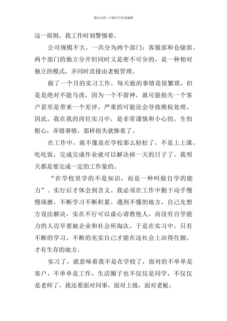 2024实习生工作总结_第3页