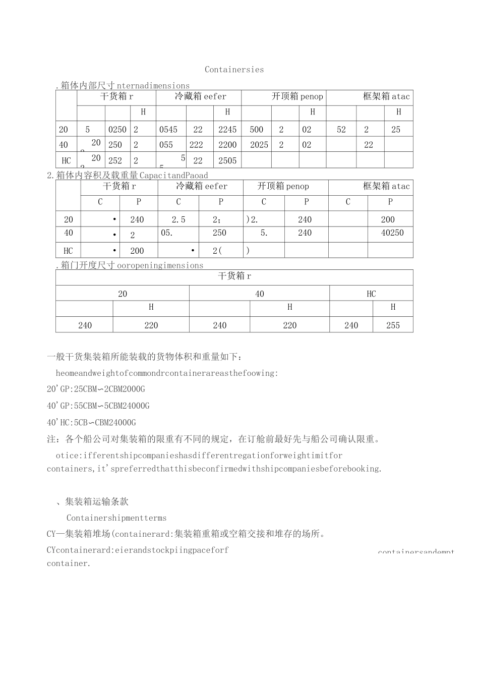 海运知识(汉英)_第2页