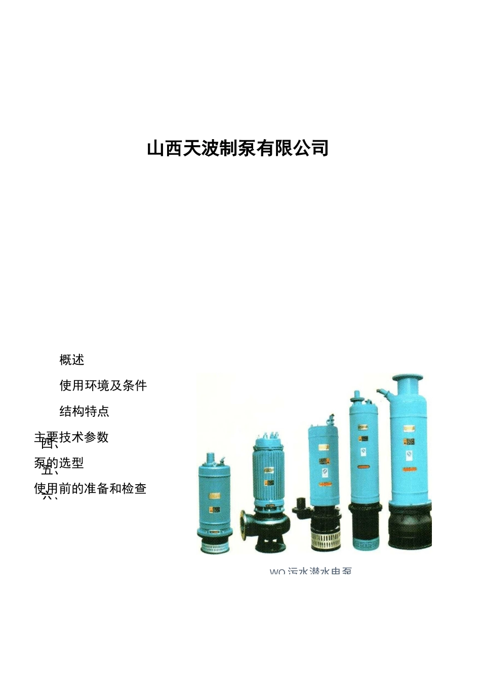 污水污物潜水电泵_第2页